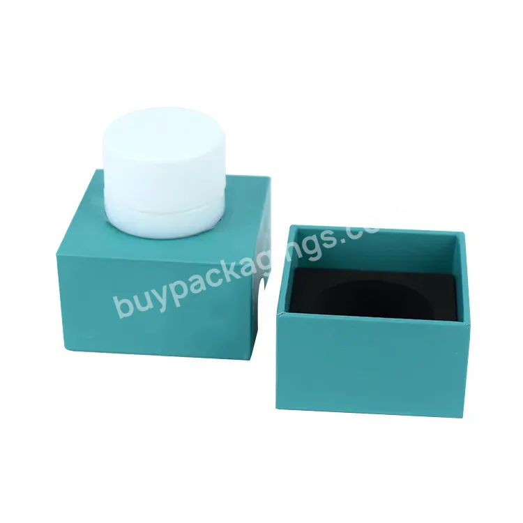 Small Custom Printing Custom Design Square Luxury Craft Kraft Cardboard Concentrate Jar / Tincture Bottle Packaging Paper Box