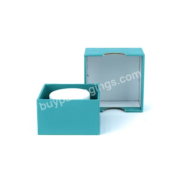 Small Custom Printing Custom Design Square Luxury Craft Kraft Cardboard Concentrate Jar / Tincture Bottle Packaging Paper Box
