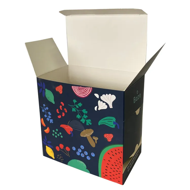Small Custom Printing Folding Carton Box Self Locking Cosmetics Paper Box