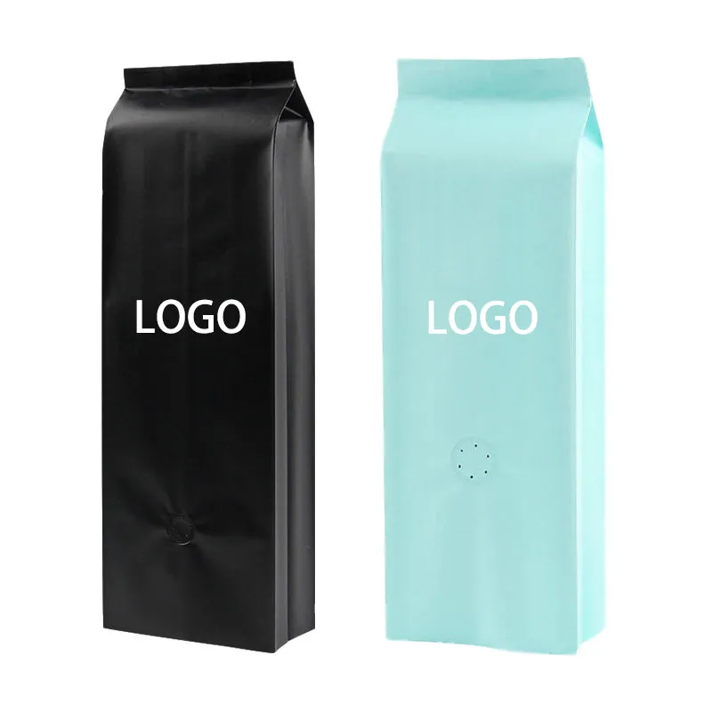 Small Custom Tea Plastic Recycle Powder Side Gusset Scrub Packing Coffee Packaging Bags