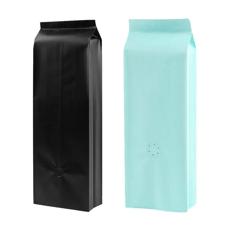 Small Custom Tea Plastic Recycle Powder Side Gusset Scrub Packing Coffee Packaging Bags