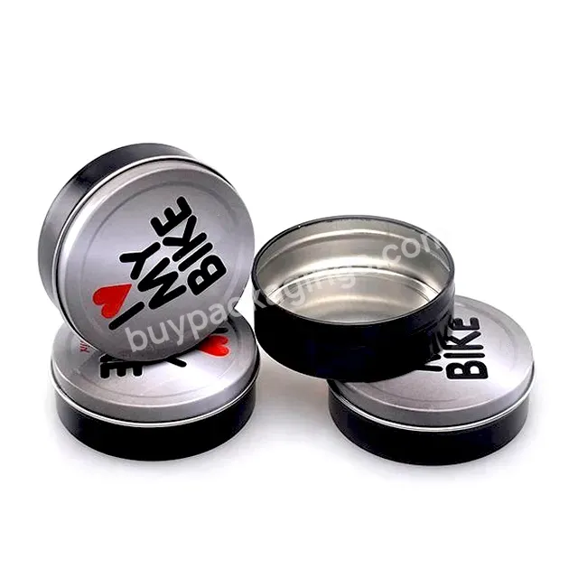 Small Mini Round Metal Cosmetic Solid Perfume Lip Balm Tin Can Container Face Cream Tin Jar