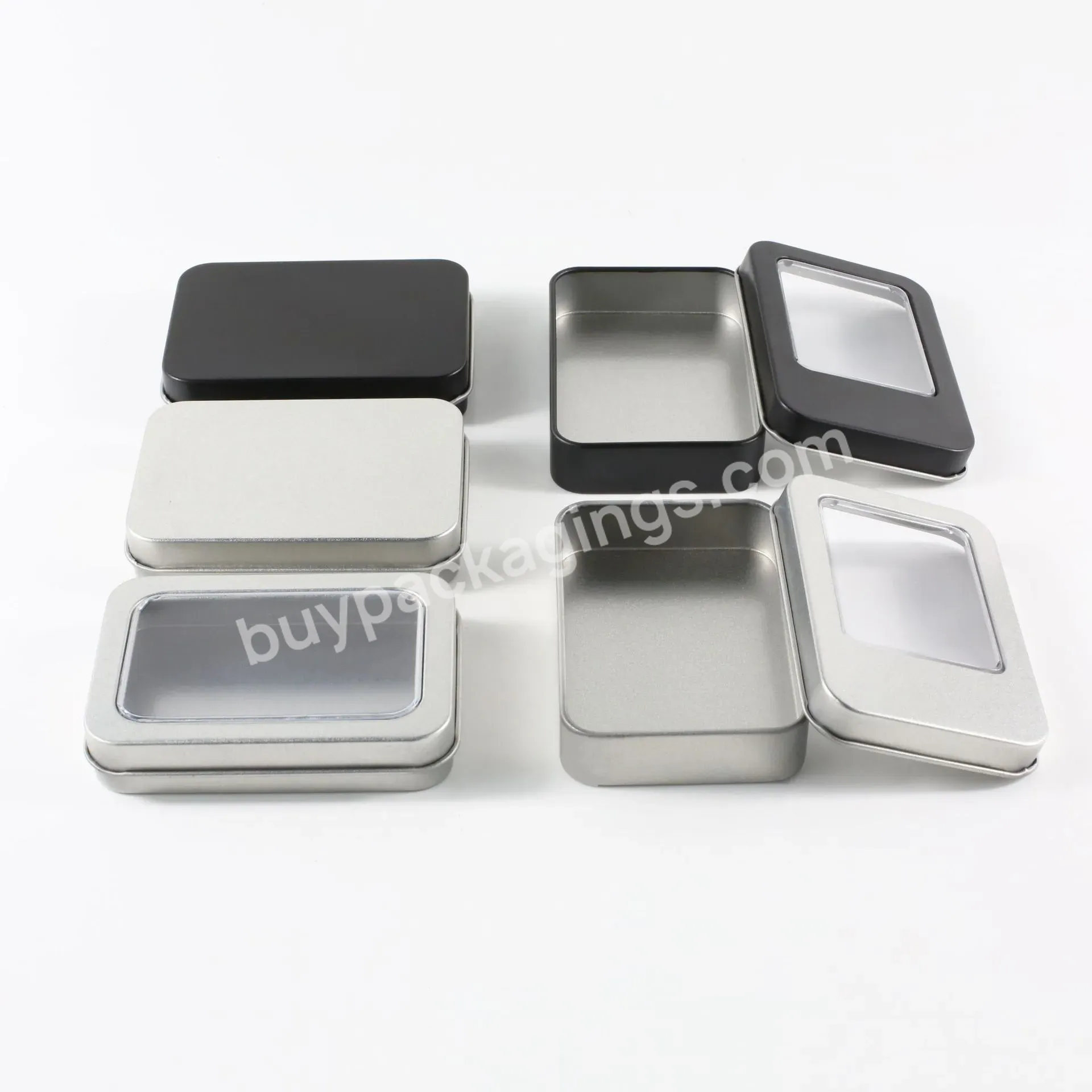 Small Mint Tin Box With Cheap Price From China Factory Mini Hinged Box For Package Of Mints Chewing Gum Pills