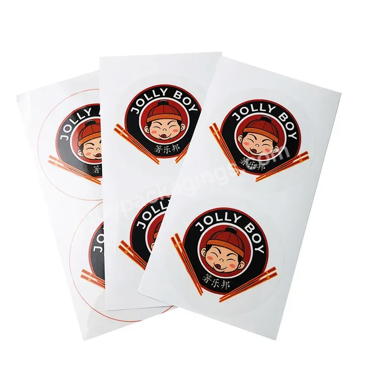 Small Moq 1000 Pcs Custom Printing Colorful Different Size And Shape Water Proof Labels Cover With Plastic Film