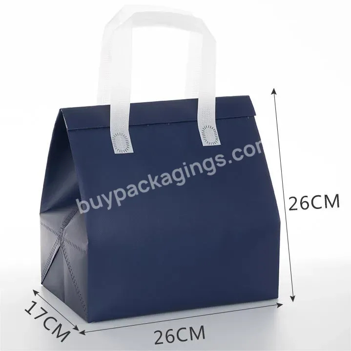 Small Order Promotional Cheap Custom Popular Reusable Color Cake Packing Insulation Non Woven Shopping Bag - Buy Customized Bag,Eco Shopping Bag,Non Woven Bag.
