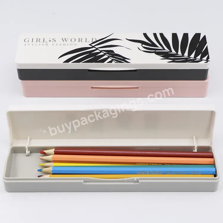 Small Packaging Storage Clear Pen Holder Ink Pen Cases Water Color Crayon Box Packaging - Buy Crayon Box Packaging,Ink Pen Cases,Clear Pen Holder.