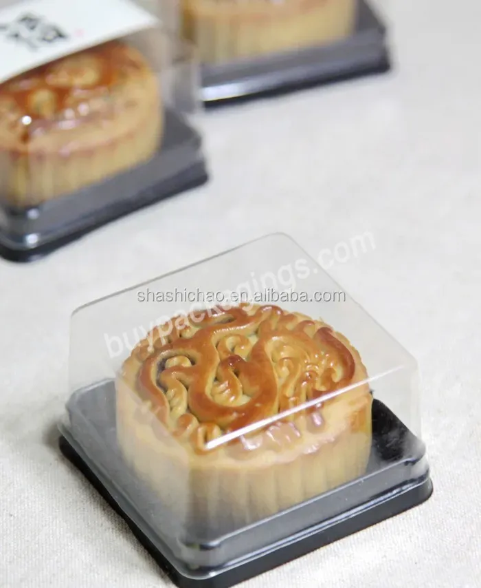 Small Plastic Cake Tray With Clear Lid Shanghai Supplier