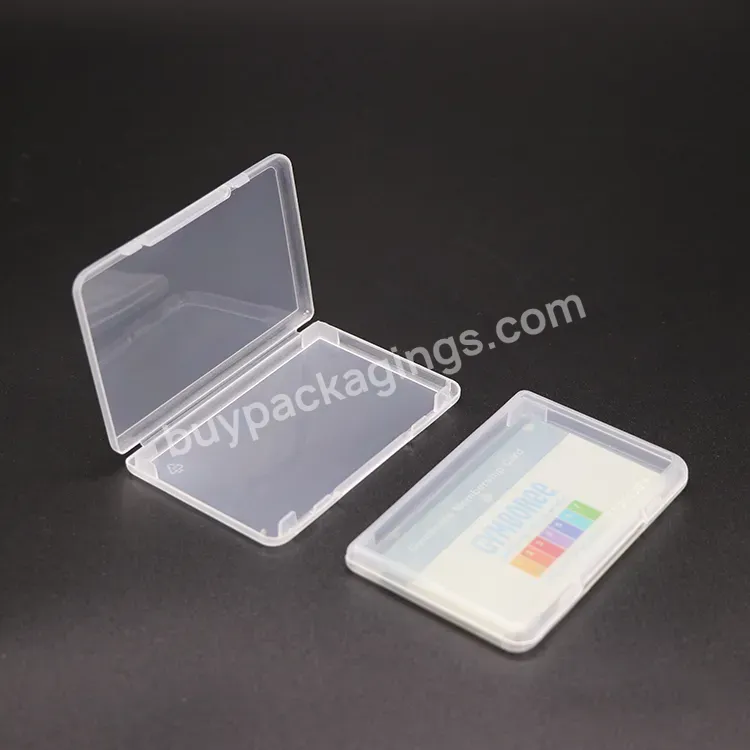 Small Plastic Storage Pp Jewelry Display Box Id Card Case Holder Ban Credit Sim Card Packaging - Buy Sim Card Packaging,Id Card Case Holder,Jewelry Display Box.