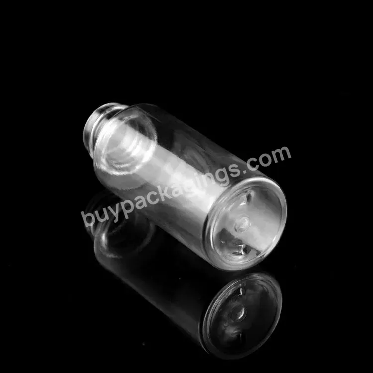 Small Portable 30ml 50ml Transparent Plastic Perfume Alcohol Skincare Toner Fine Mist Spray Bottle