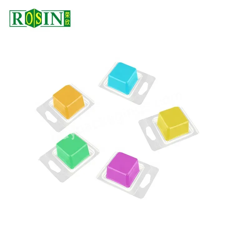 Small Single Wax Melt Packaging Clear Pvc Plastic Empty Soy Wax Melt Containers