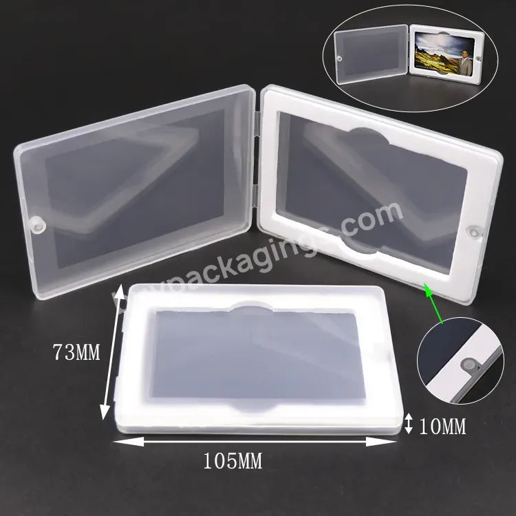 Small Slim Clear Plastic Usb Crad Eva Case Drive Credit Business Credit Card Usb Memory Flash Drive Package Gift Box