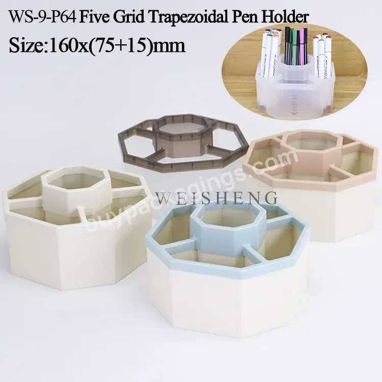 Small Storage Box Desk Organizer Stationary School Accessories Cosmetic Pen Holder Pencil Holder Plastic Case - Buy School Accessories,Pen Holder Desk Organizer,Plastic Pen Case.