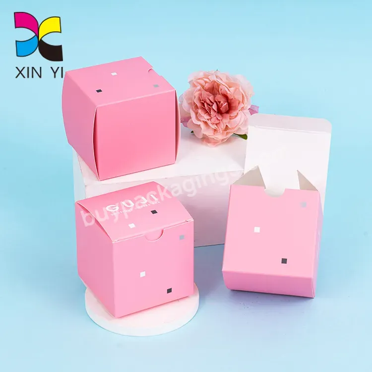 Soft Touch Cosmetic Paper Bag Packaging Boxes Cosmetic Packaging Box
