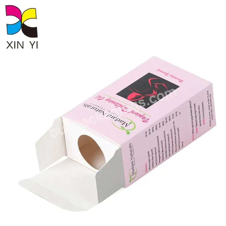 Soft Touch Matte Lamination Modern Custom Design And Shaped Cosmetic Paper Box