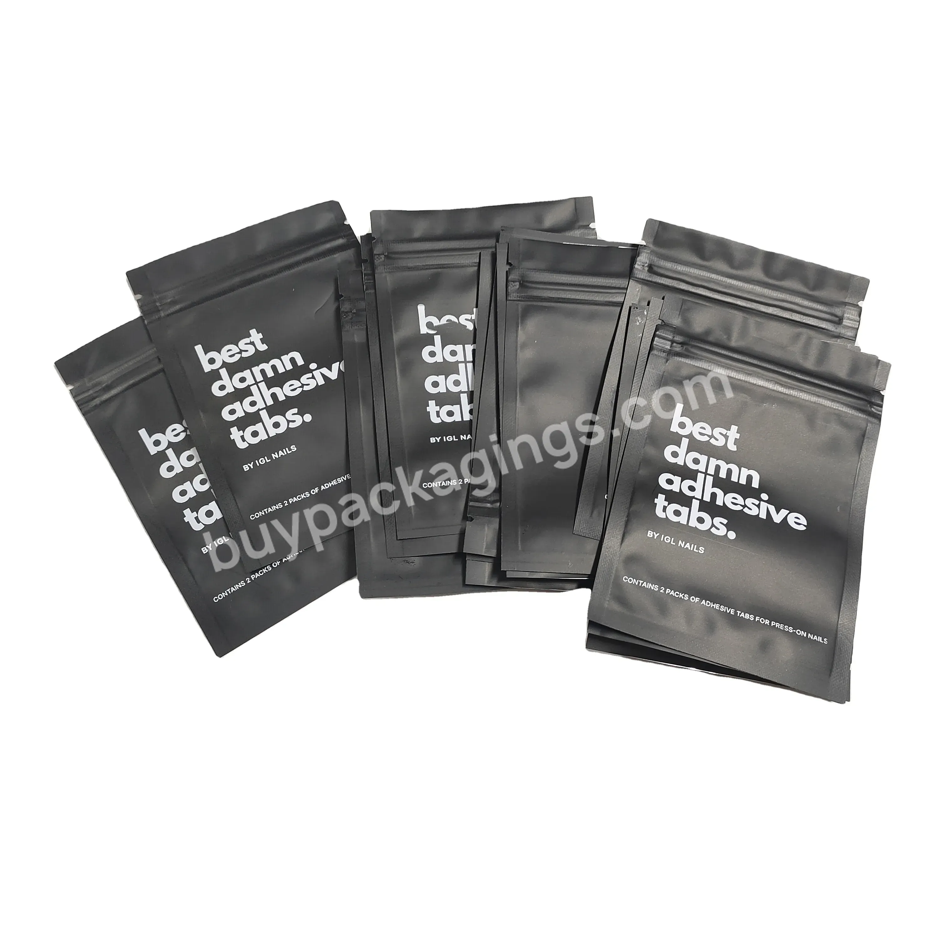 Solid Color Bags Reusable Clear Poly Bags Mini Plastic Zipper Bag For Food Packaging