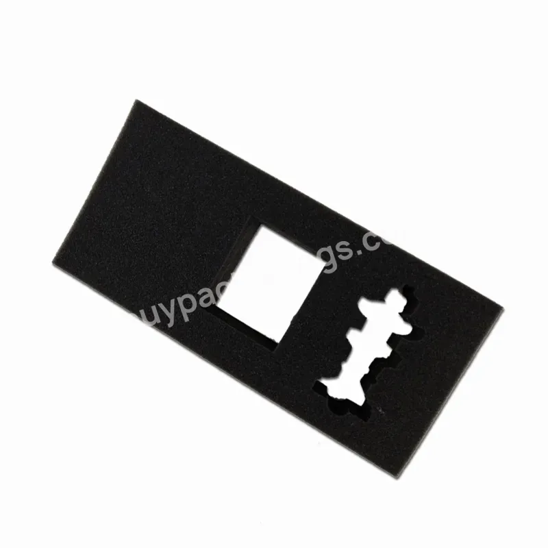 Sponge Foam Insert Die Cut Cnc Milled Or Routed 2 Tone Protective Packaging Foam Insert