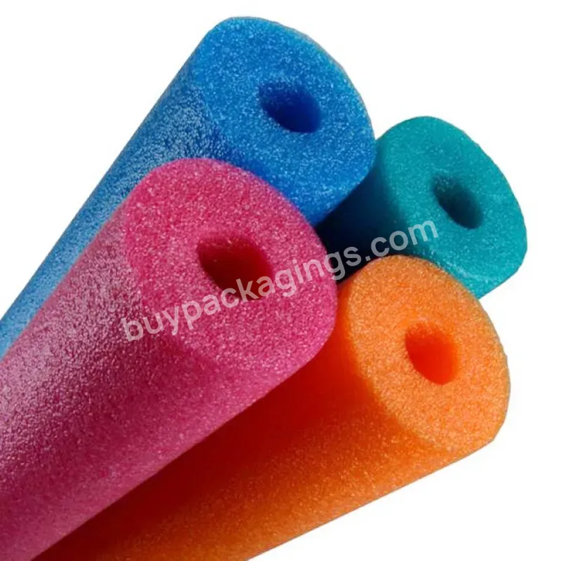 Sponge Foam Tube Sleeve Packaging Insert Protective Hollow Rubber Polyethylene Eva Epe Foam Tubes