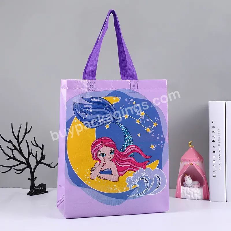 Spot Promotion Eco Recycle Cheap Customized Logo Waterproof Gift Shopping Bag Clothing Non-woven Bag