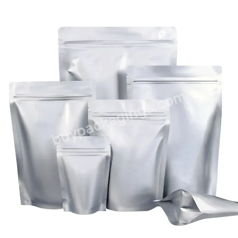 Spot Wholesale Tea Packaging Bag,Food-grade Stretch Bone Bag/self-supporting Zipper Bag,Aluminum Foil Bag