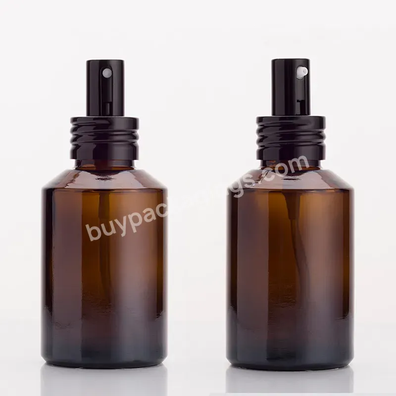 Spray Bottle 30ml 60ml 100ml 120ml Sloping Shoulder Glass Bottle