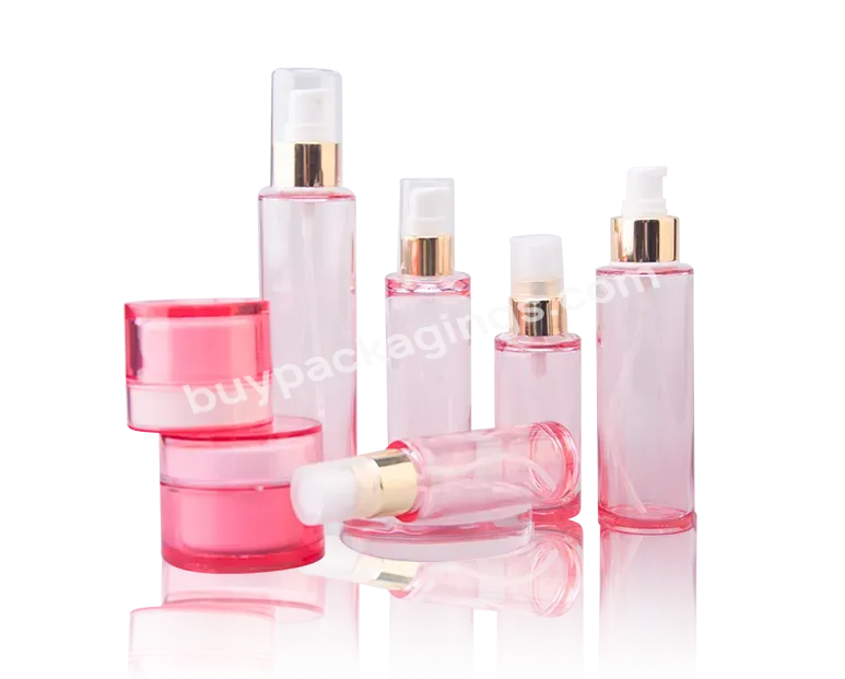 Spray Mist Bottle 100ml Pet Bottle Pink Transparent 30ml 50ml 100ml Small Empty Spray Pump Bottle