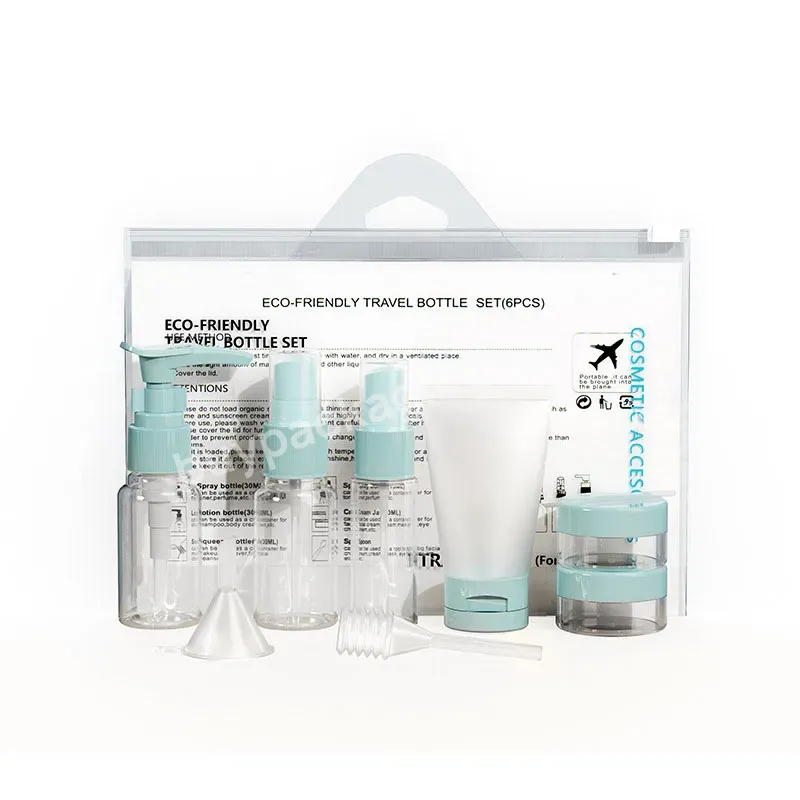 Spray Travel Empty Bottle Face Hydration Portable Fine Mist Press Type Sample Dispensing Bottle 5 Pieces Set