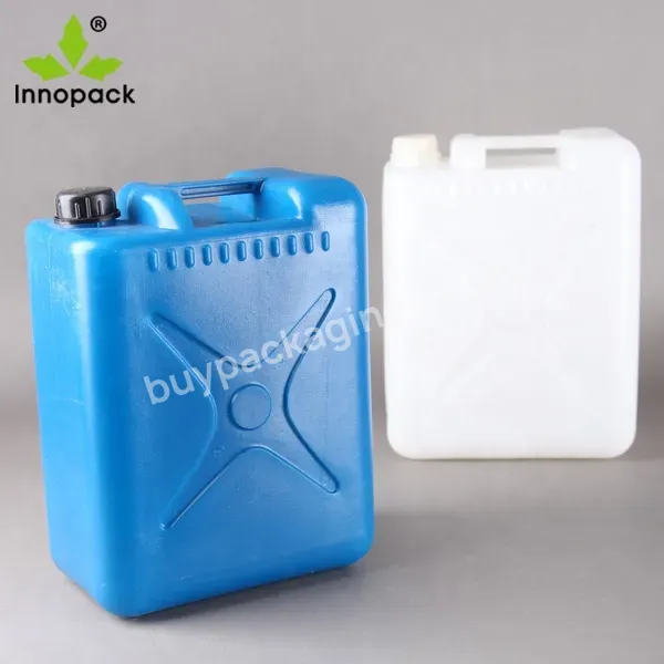 Square Engine Oil Plastic Jerry Can With Handle At Factory Price