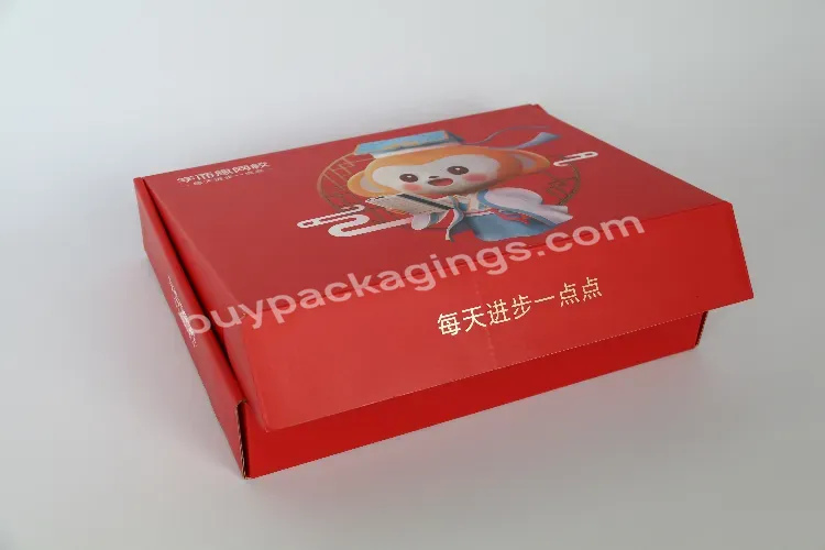 Square Gift Maker Paper China High Quantity Eco Friendly Customer Mailer Box Flat Pack Box