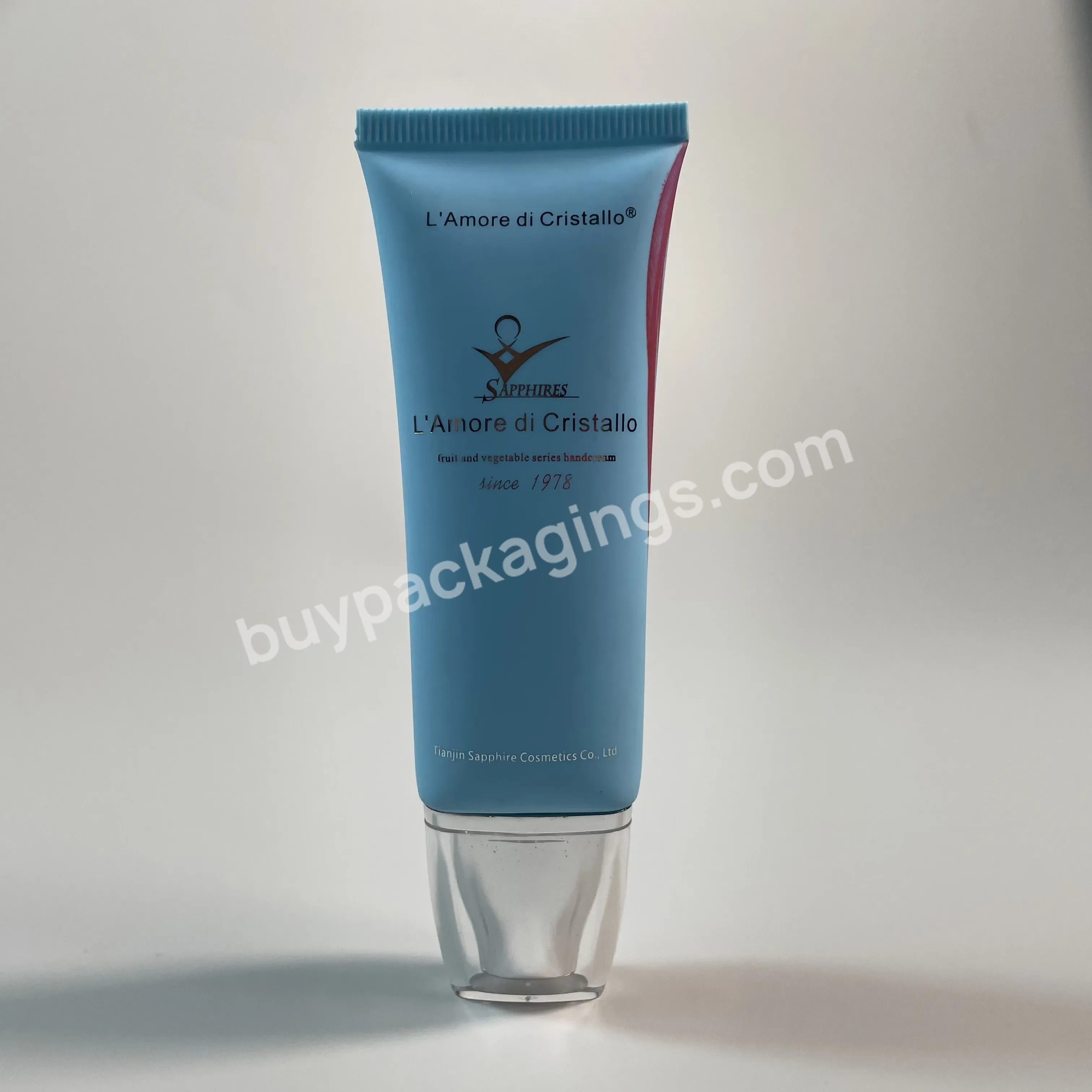 Squeeze Packaging Cosmetic Soft Tube Container Hand Cream Tube Design