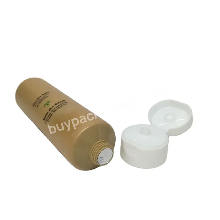 Squeeze Tube Eco Friendly Biodegradable Plastic Hand Bb Cream Body Lotion Flip Top Cosmetic Plastic Squeeze Tube Packaging