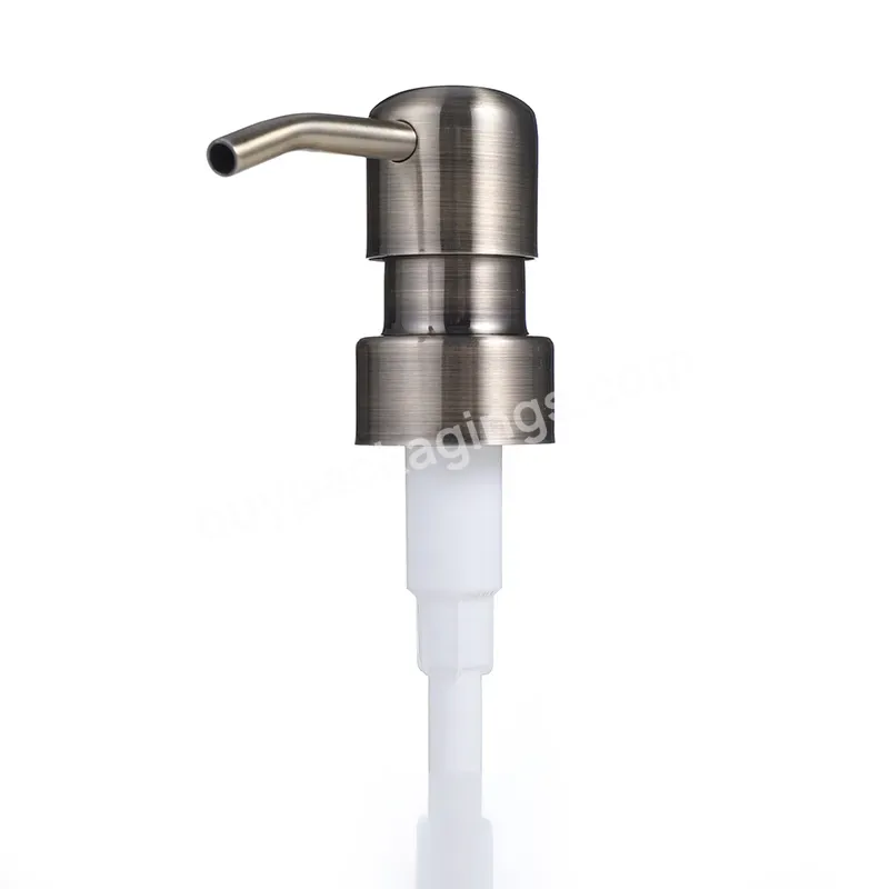 Stainless Steel 304 Lotion Pump 28/400 28/410 Liquid Soap Dispenser Pump For Shampoo Bottle - Buy Lowest Price 24/410 28/410 Plastic Shampoo Hair Conditioner Pump Hand Wash Lotion Bottle Soap Dispenser,High Quality Cheap Custom Metal Silver Shampoo O