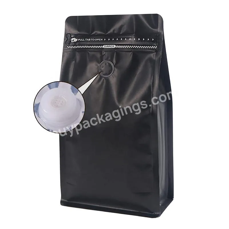 Stand Up Pouch Coffee Beans Bag Tea Packaging For Coffee Tea Bags With Zipper Valve And Zipper Coffee Packaging Bags