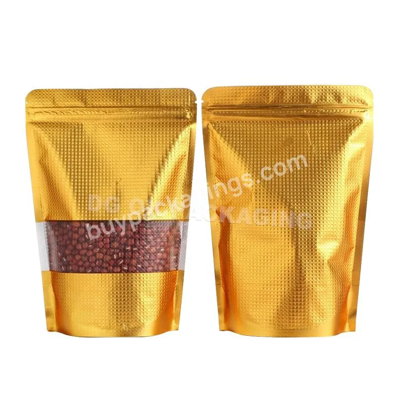 Stand Up Zipper Plastic Pouch Bag Packing Food Smell Proof Pouch Zipper Foil Mylar Bag Food Packaging Bags