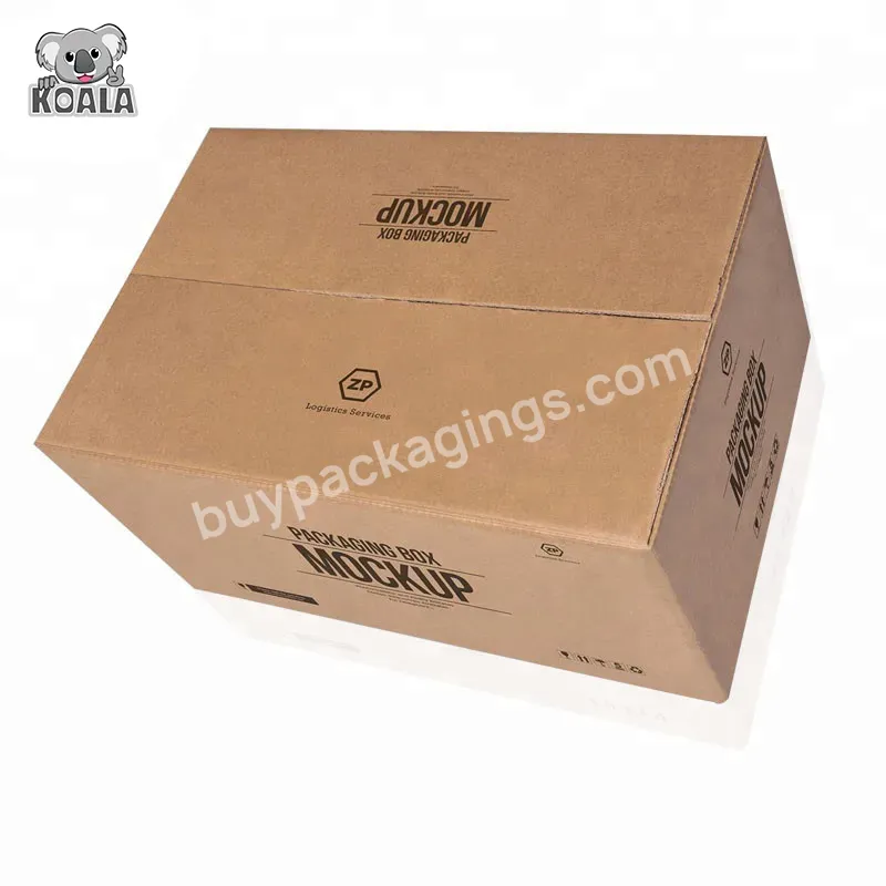 Standard 5-ply Big And Strong Logo Brand Printed Corrugated Egg Carton Packaging