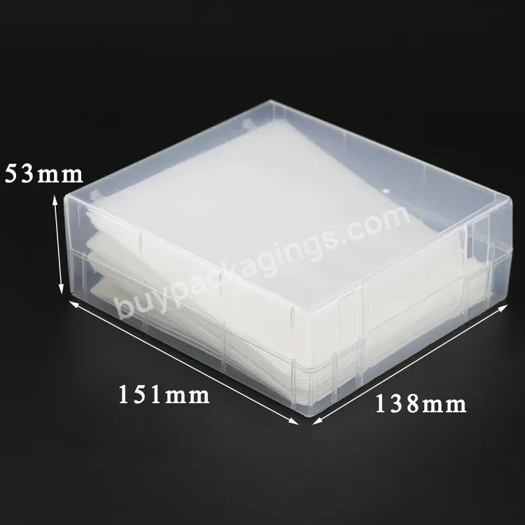 Standard Clear Vcd Player Boxes With Cover Film Plastic Multi Discs Box Pp Storage Dvd Sleeves Case - Buy Dvd Sleeves Case,Multi Discs Box,Vcd Player Boxes.