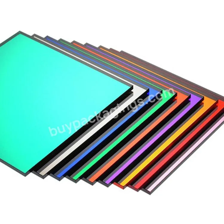 Standard & Custom Sizes Highly Durable Highly Reflective Extruded Acrylic Mirror Sheet