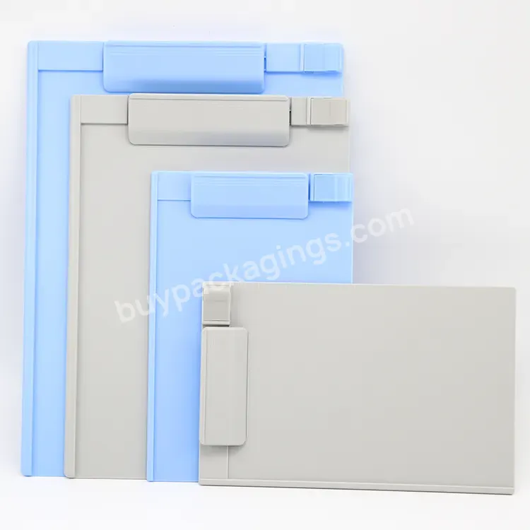 Stationery File Storage Case Manufacturer Display Clip Writing Board File Folder A4 Plastic Clipboard Document Storage Clipboard