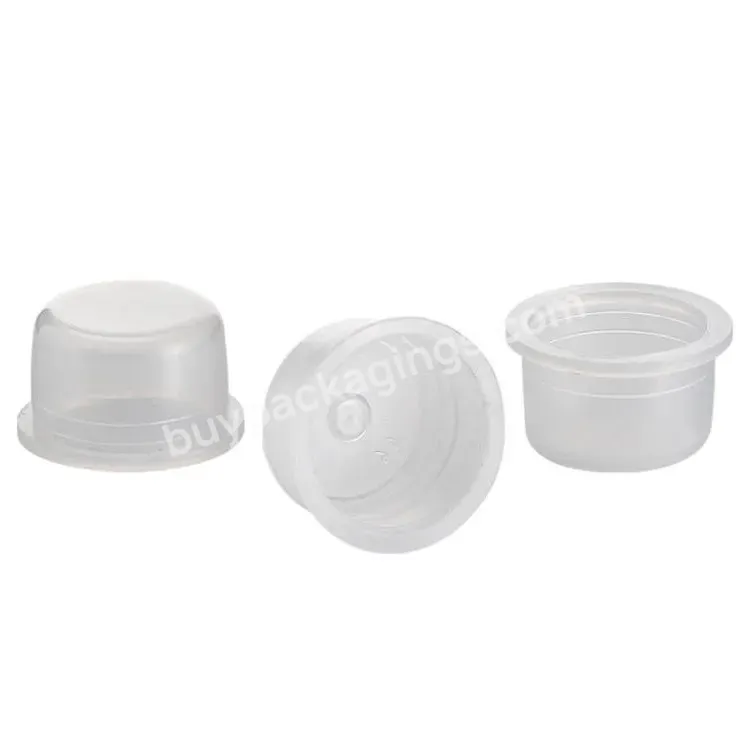 Stock 24mm Inner Plug Cover Plastic Lid For Cosmetic Toner/oil Bottles