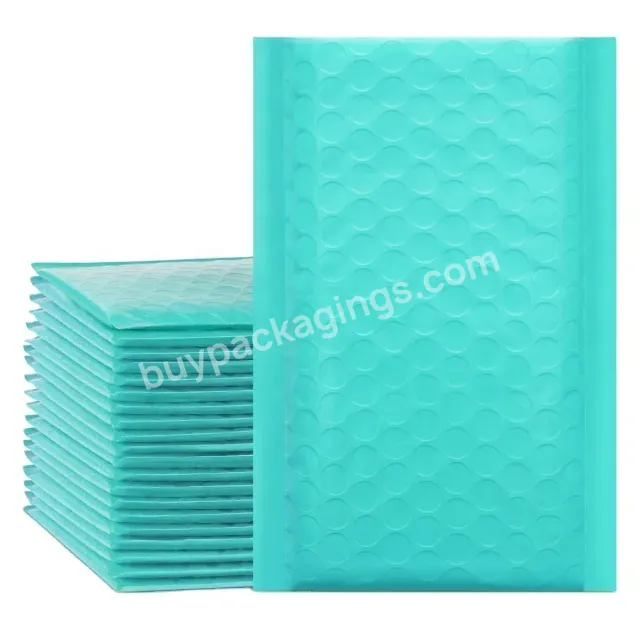 Stock Factory Wholesale Teal Envelopes Free Sample Self Seal Custom Shipping Envelope Ecofriendly Large Polymailer With Bubble - Buy Teal Envelopes,Shipping Envelope Ecofriendly,Large Polymailer Bubble.