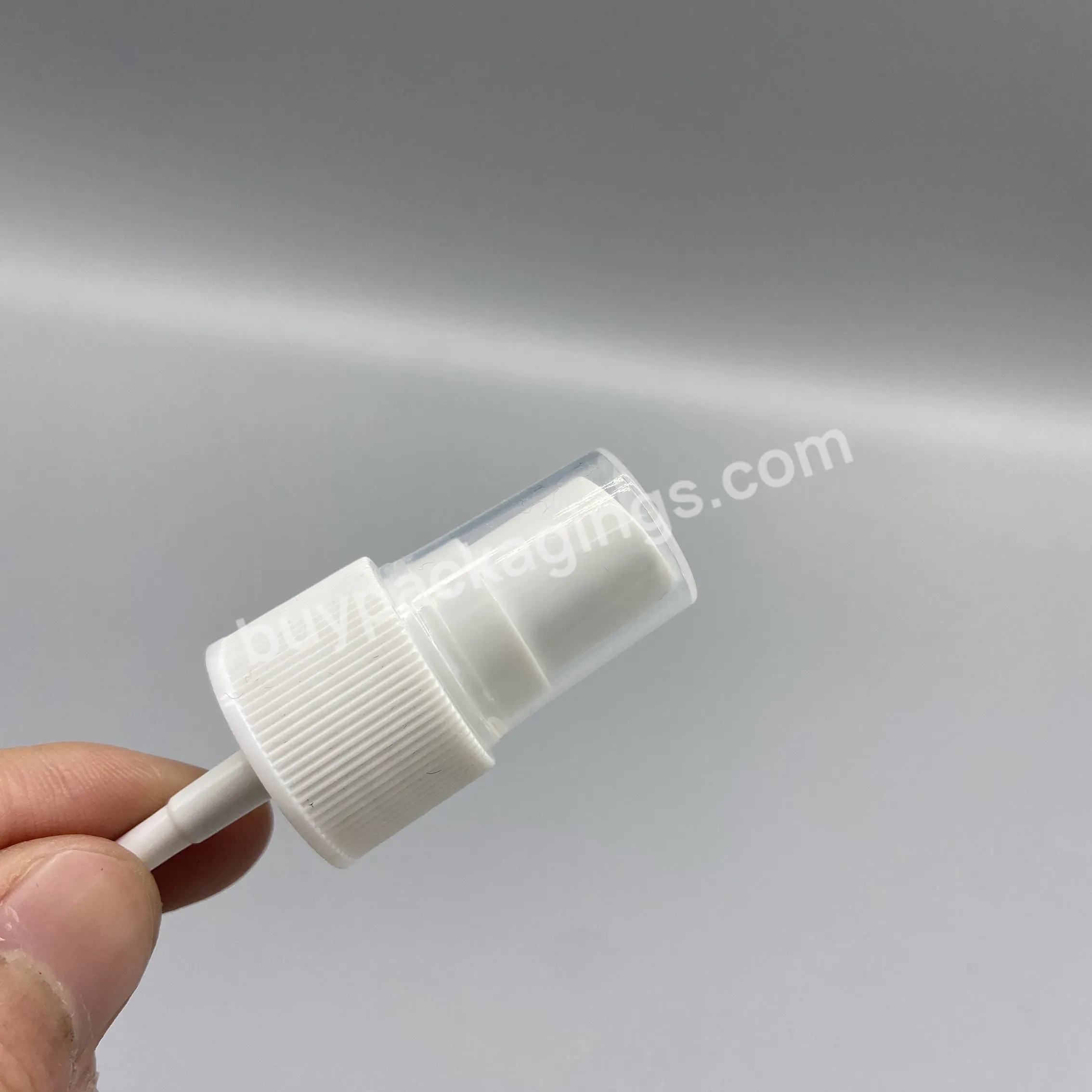 Stock Medical 20/410 Plastic Crimp 20mm Mist Sprayer Head For Perfume Spray Bottle