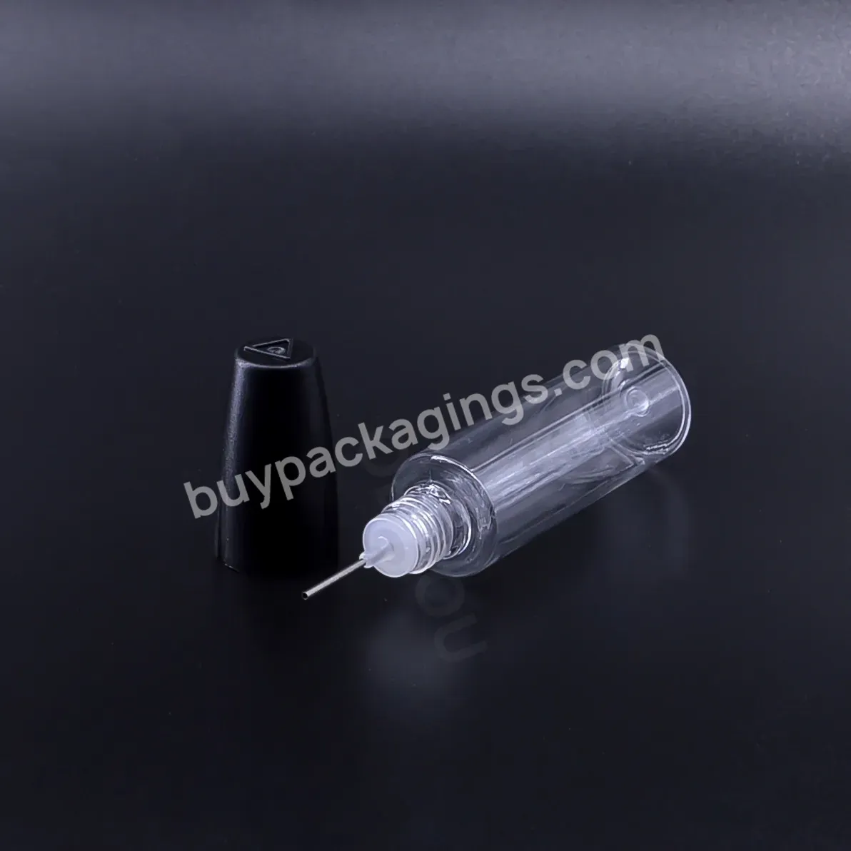 Stock Products Plastic 10ml 15ml Dropper Bottle Pet Squeeze Drop Bottle With Screw Cap And Needle Tips