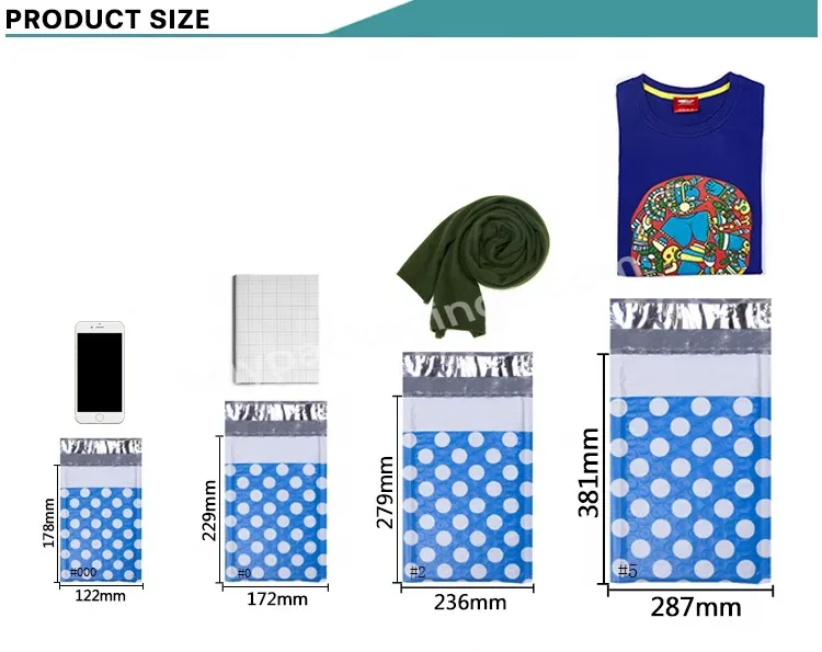 Stock Wholesale Free Sample Eco Custom Material Design Envelopes Padded Bubble Mailers Mailing Bags Mail Envelope Bag