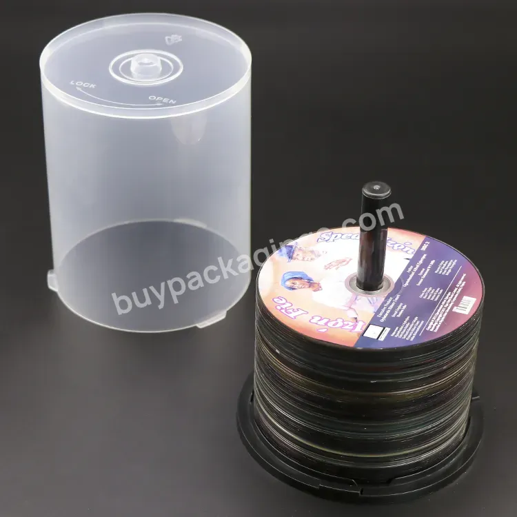 Storage 100 Disc Capacity Cd-r Dvd Empty Music Blu Ray Container Spindle Tub Media Disc Packaging Cake Box Case Dvdr Cdr Cakebox - Buy Dvdr Cdr Cakebox,Disc Packaging Cake Box,Music Blu Ray Container.