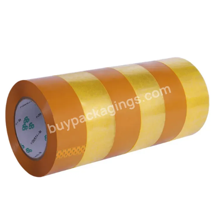 Strong Adhesive Glue Bopp Self Adhesive Transparent Clear Plastic Bag Sealing Tape