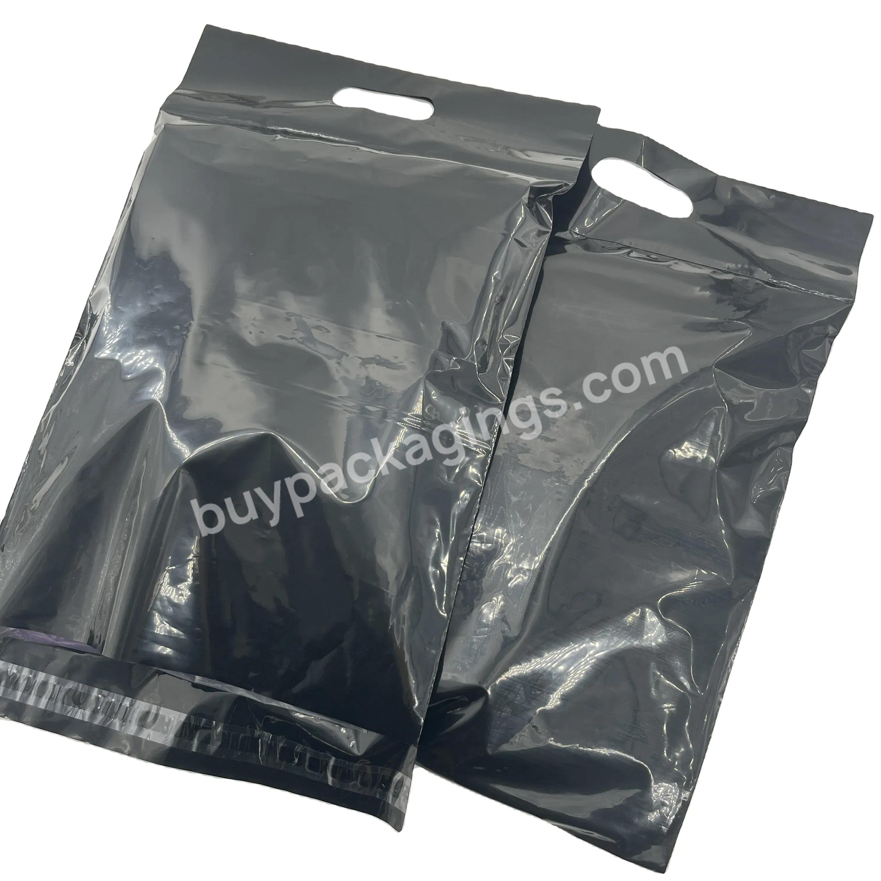 Strong Adhesive Pink Customize Color Mailers Packaging Bags Poly Mailing Bag With Handle For Box