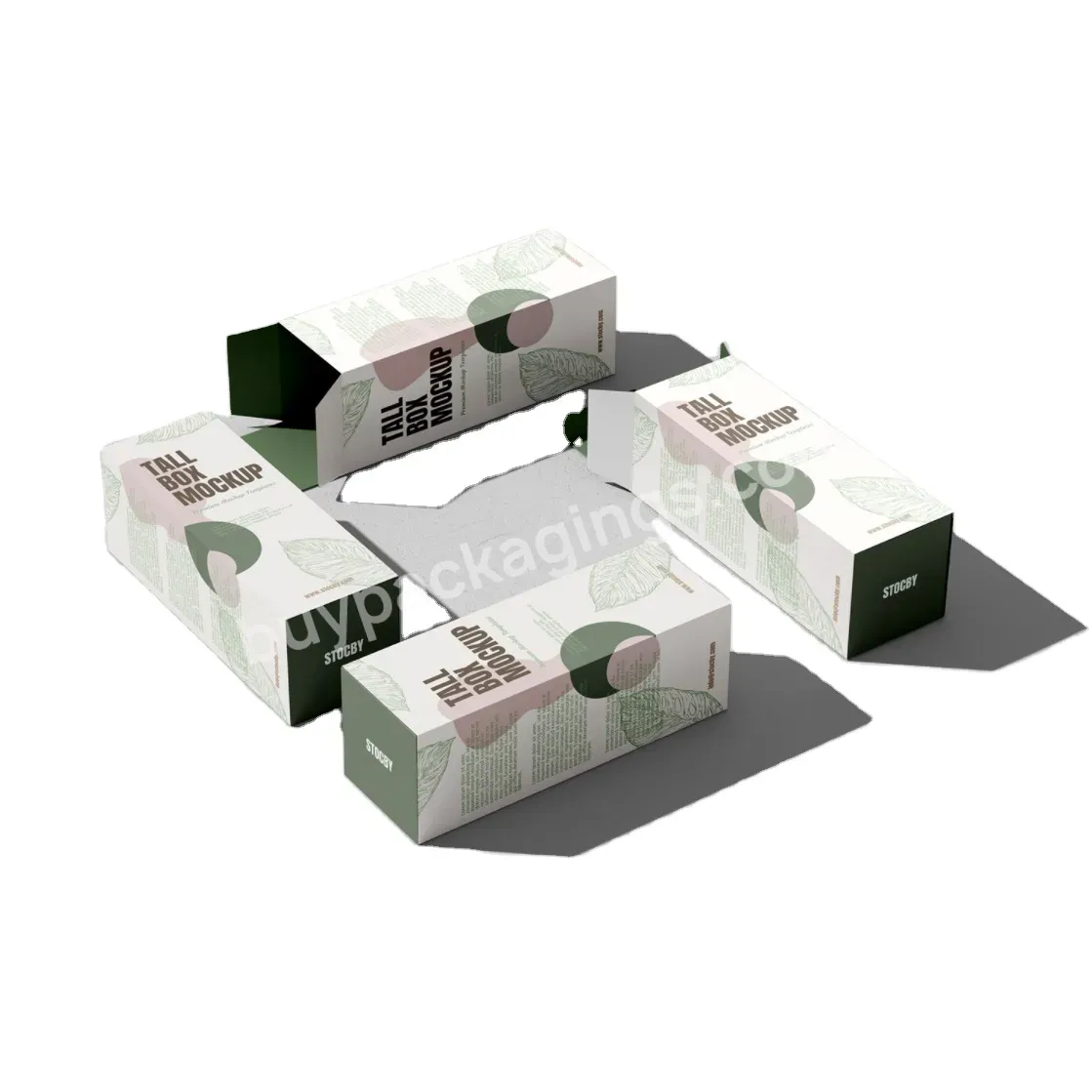 Strong Custom-made White Corrugated Paper Box With Your Own Logo For Products Packaging