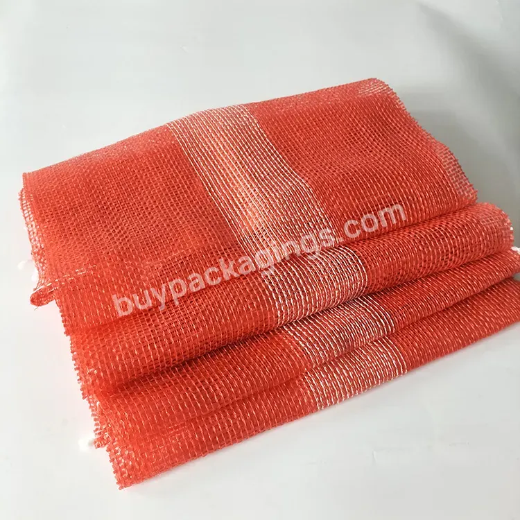 Strong Packing Fruit And Vegetable Pp Mesh Net Bag Industrial Use Agriculture