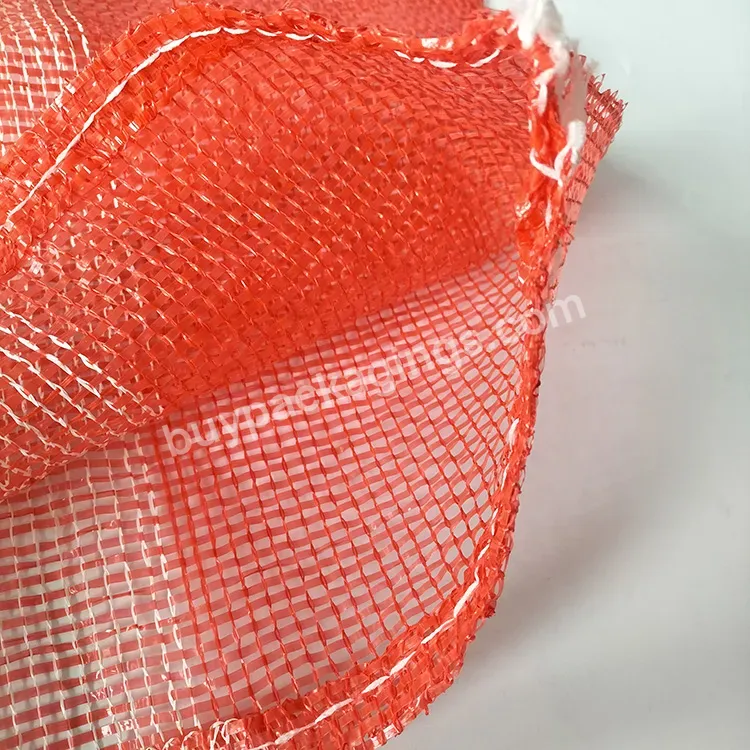 Strong Packing Fruit And Vegetable Pp Mesh Net Bag Industrial Use Agriculture