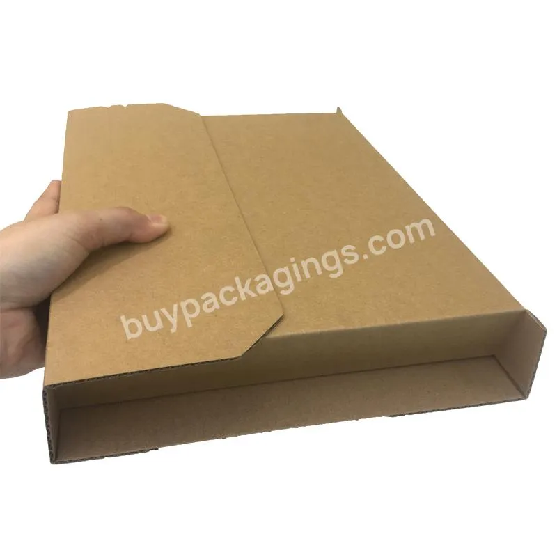 Strong Rigid Easy Seal Lp Record Vinyl Mailer Cardboard Paper Envelope Custom