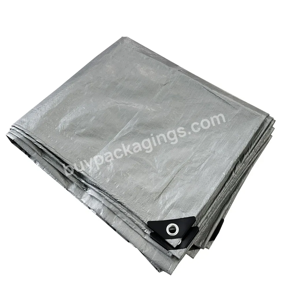 Sun Protection Tarpaulin Cover Heat Insulate Plastic Sheet Tarpaulin For Balcony Roof Covering